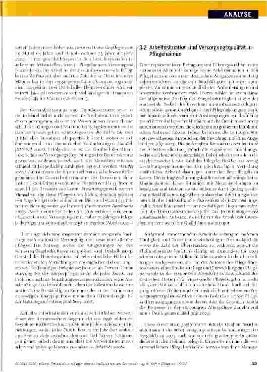 Vorschauseite 5: Pflegeheime auf dem Weg zu Institutionen des Sterbens?