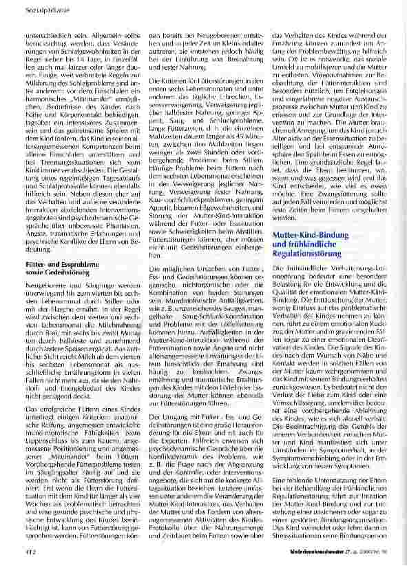Vorschauseite 4: Frühkindliche Entwicklung und Störungen der Verhaltensregulation Theoretische Überlegungen und Behandlungsmöglichkeiten