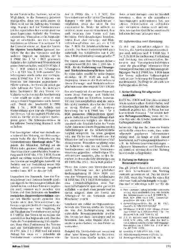 Vorschauseite 2: Haftung im Verein und der Behörde Finanzielle Folgen von Fehlern der Mitarbeiter