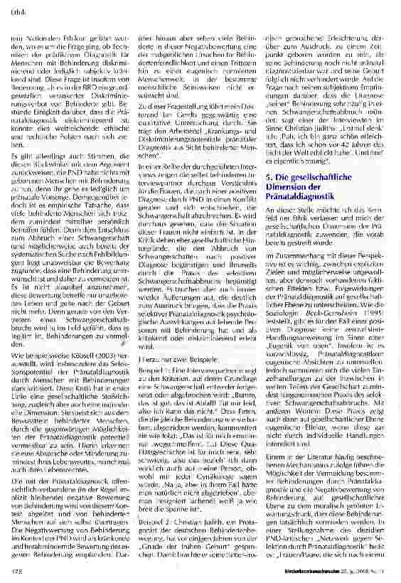 Vorschauseite 3: Ethik und ärztliche Rolle in der Pränatalmedizin