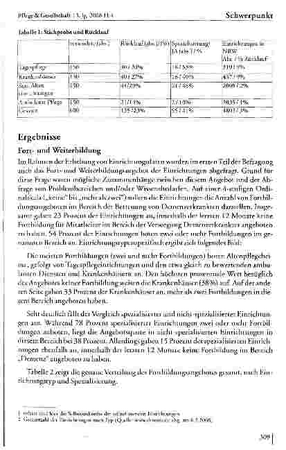 Vorschauseite 4: Der Umgang mit Menschen mit Demenz in der (teil) stationären, ambulanten und Akutversorgung