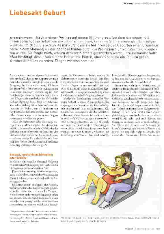 Vorschauseite 1: Liebesakt Geburt
