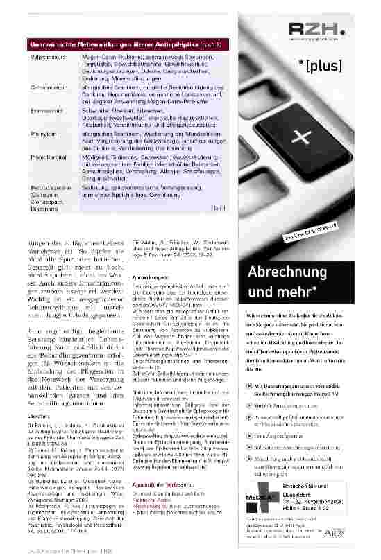Vorschauseite 4: Leben mit dem „Gewitter im Gehirn
