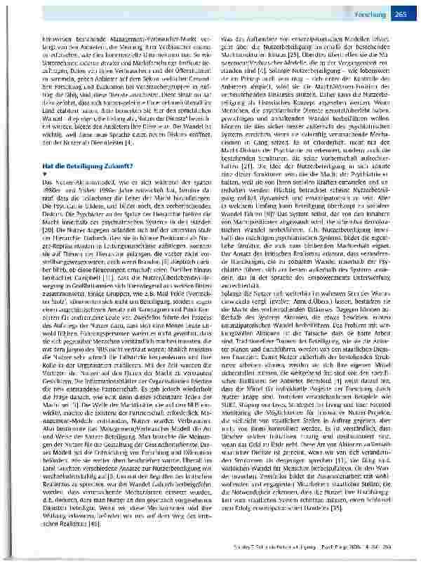 Vorschauseite 6: Sollte die Nutzerbeteiligung der Geschichte überantwortet werden? - Eine kritische Betrachtung