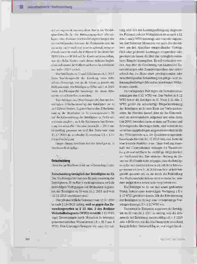 Vorschauseite 3: Einsetzung einer ehemaligen Pflegedienstleiterin als Alleinerbin