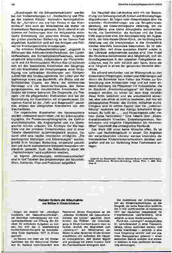 Vorschauseite 2: Das gesunde und das kranke Kind