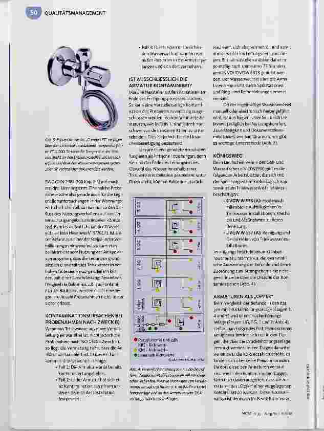 Vorschauseite 3: Gelungene Sanierung trotz Pseudomonas aeruginosa