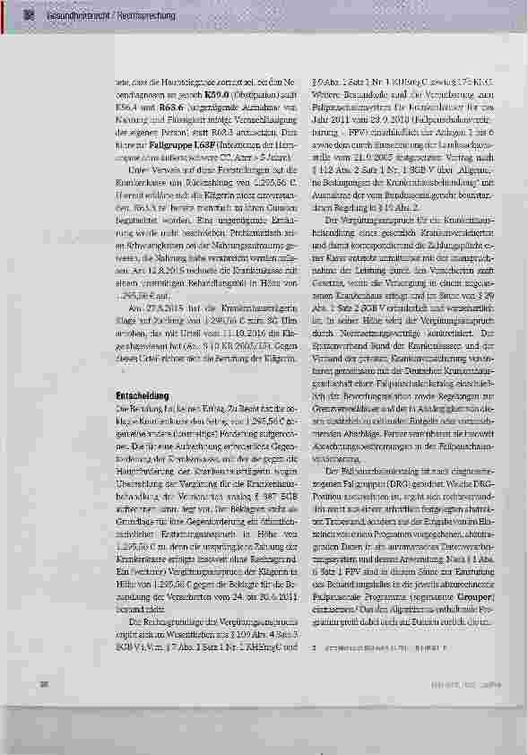 Vorschauseite 2: Kodierung der Nahrungsaufnahme bei einer demenziell erkrankten Krankenhauspatientin
