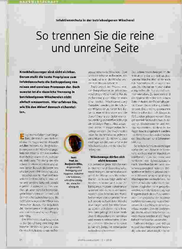 Vorschauseite 1: So trennen Sie die reine und unreine Seite