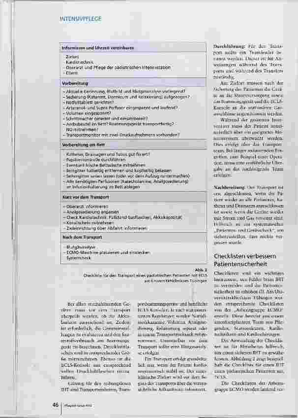 Vorschauseite 3: Sicher von A nach B trotz ECLS