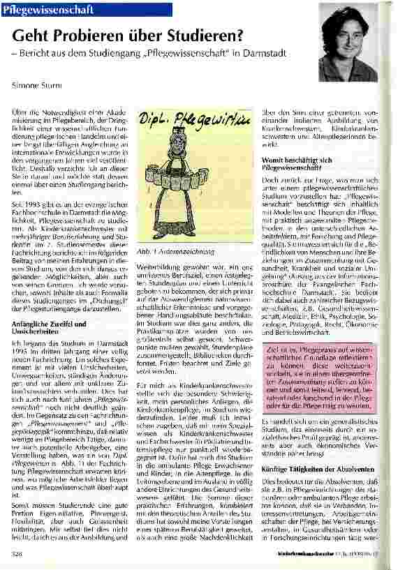 Vorschauseite 1: Geht Probieren über Studieren?