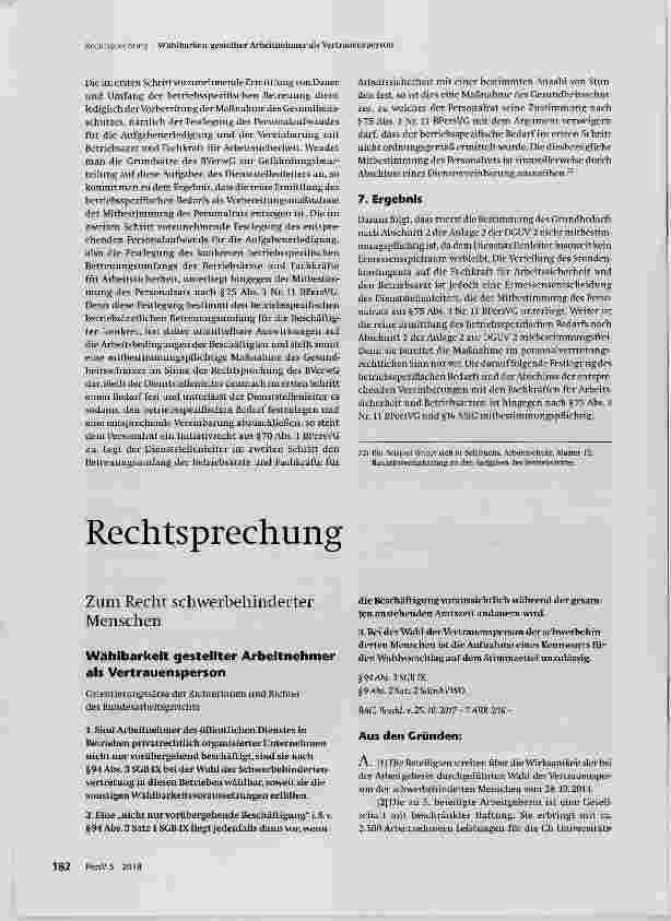 Vorschauseite 5: Die Ermittlung und Festlegung der betriebsspezifischen Bedarfe nach DGUV 2