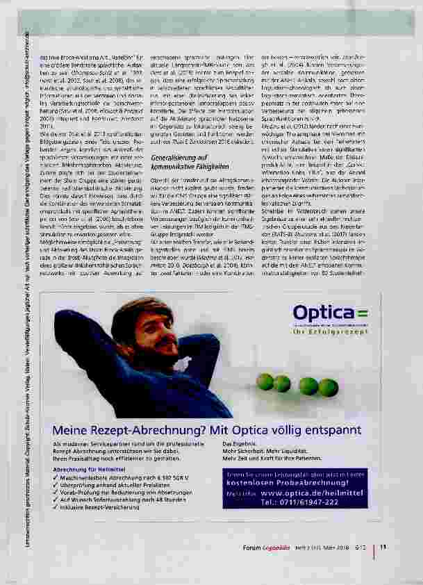 Vorschauseite 6: Repetitive transkranielle Magnetstimulation (rTMS) bei postakuter Aphasie