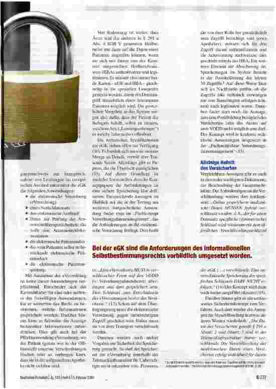 Vorschauseite 2: Basis für sichere Datenspeicherung