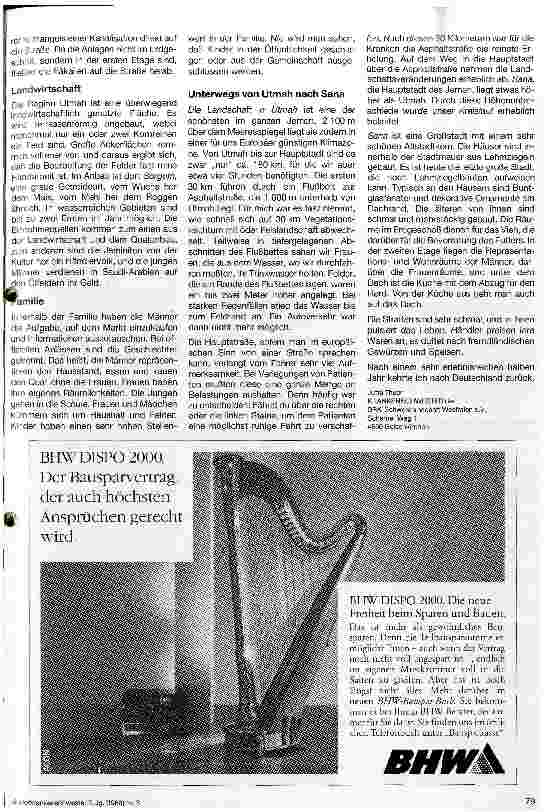 Vorschauseite 4: Auslandseinsatz als Krankenschwester in Nordjemen