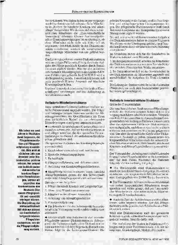 Vorschauseite 3: Die Pflege nach der Reform