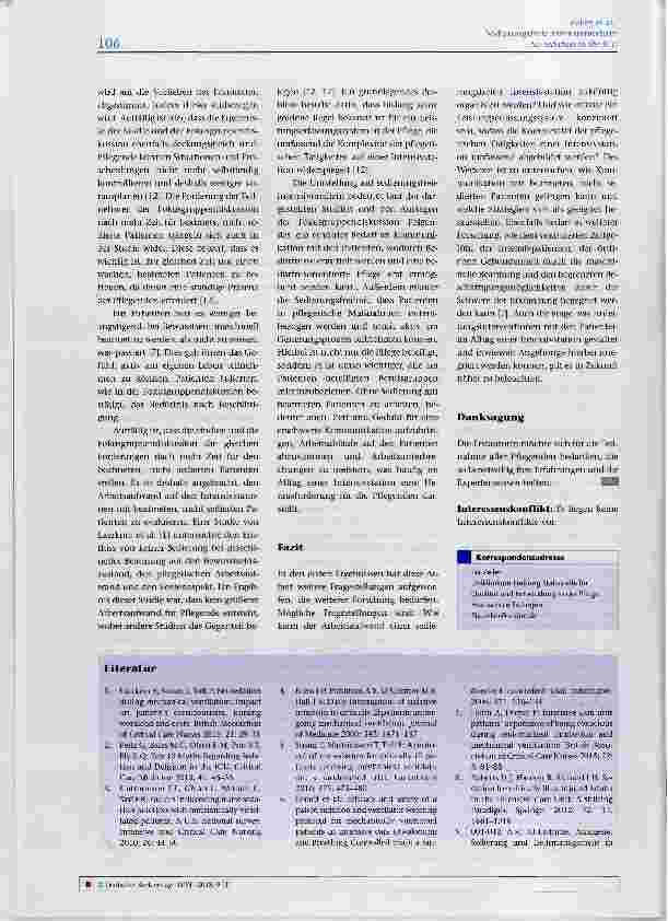 Vorschauseite 6: Sedierungsfreie Intensivmedizin