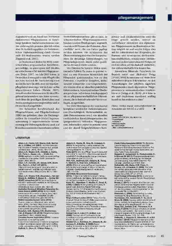 Vorschauseite 4: Auf „Ratio“ und „Skills“ kommt es an