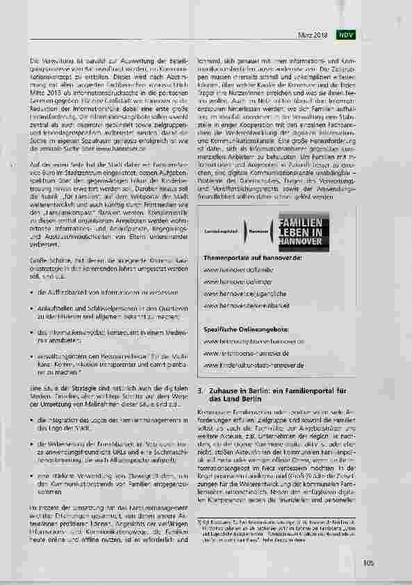 Vorschauseite 4: Zugang zu Familienangeboten auch digital ermöglichen Impulse aus Wissenschaft und kommunaler Praxis