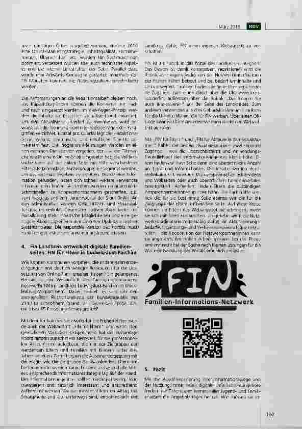 Vorschauseite 6: Zugang zu Familienangeboten auch digital ermöglichen Impulse aus Wissenschaft und kommunaler Praxis