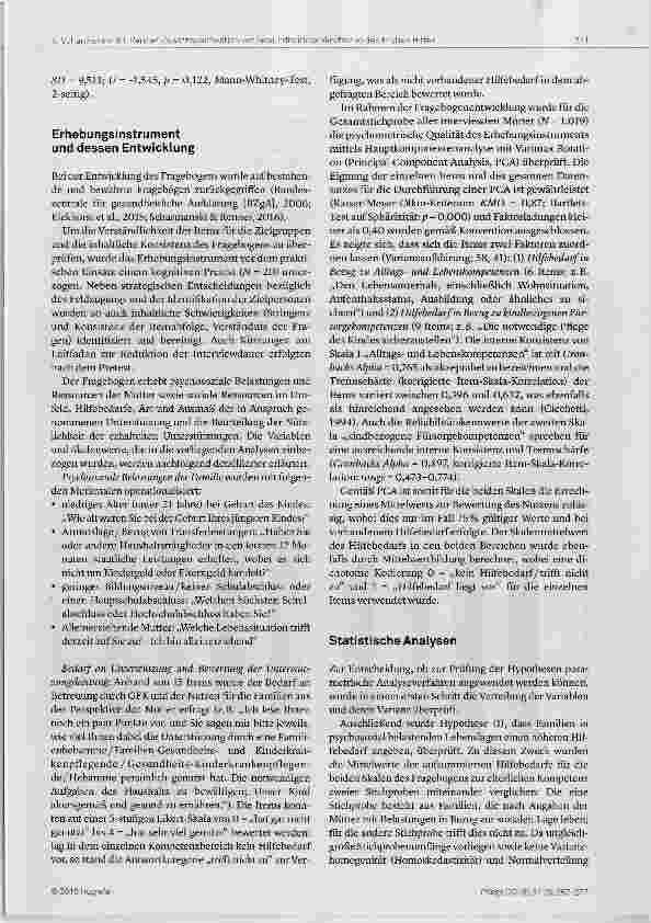 Vorschauseite 5: Gesundheitsfachkräfte in den Frühen Hilfen: Wie nützlich ist die Zusatzqualihkation? Eine quantitative Studie