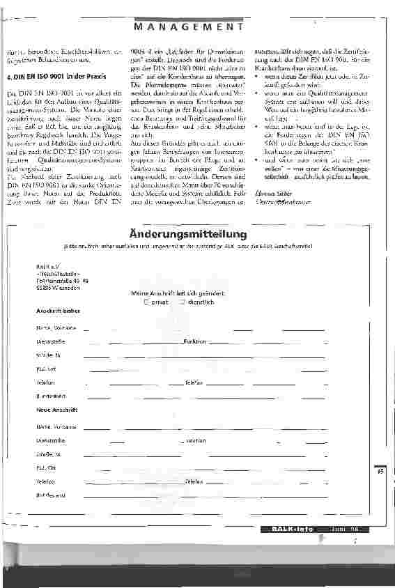 Vorschauseite 4: Ein Leitfaden für Qualitätsmanagement