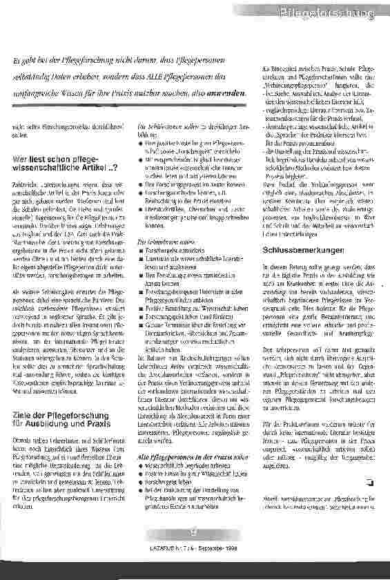 Vorschauseite 2: Nicht (nur) forschen, sondern vor allem das neue Wissen anwenden