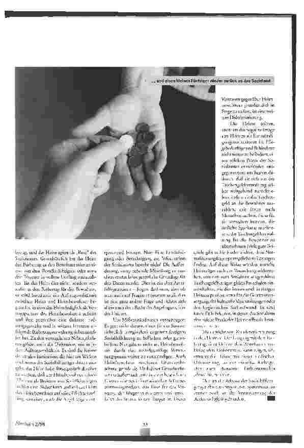 Vorschauseite 2: Sozialhilfeträger diskriminieren die Heimbewohner