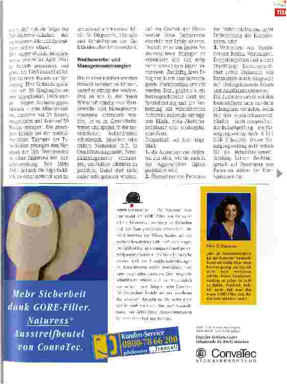 Vorschauseite 4: Eine Zukunft für die Rehabilitationsklinik
