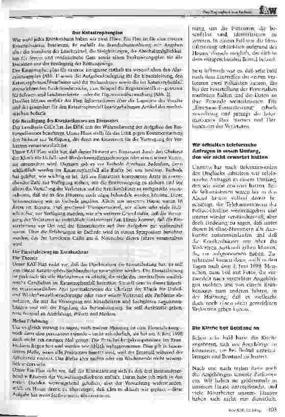 Vorschauseite 2: Das Zugunglüch von Eschede