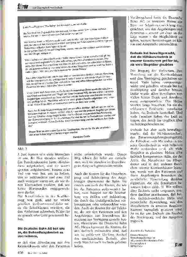Vorschauseite 5: Das Zugunglüch von Eschede