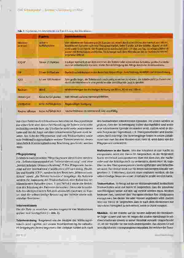 Vorschauseite 3: Fallbeispiel: Kontinenzförderung nach Apoplex