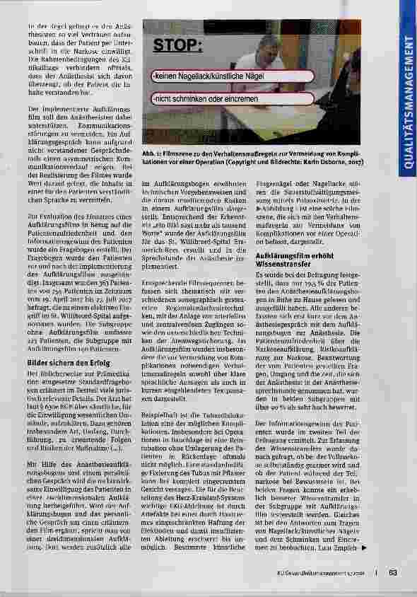 Vorschauseite 2: Multimedia in der Patientenaufklärung?