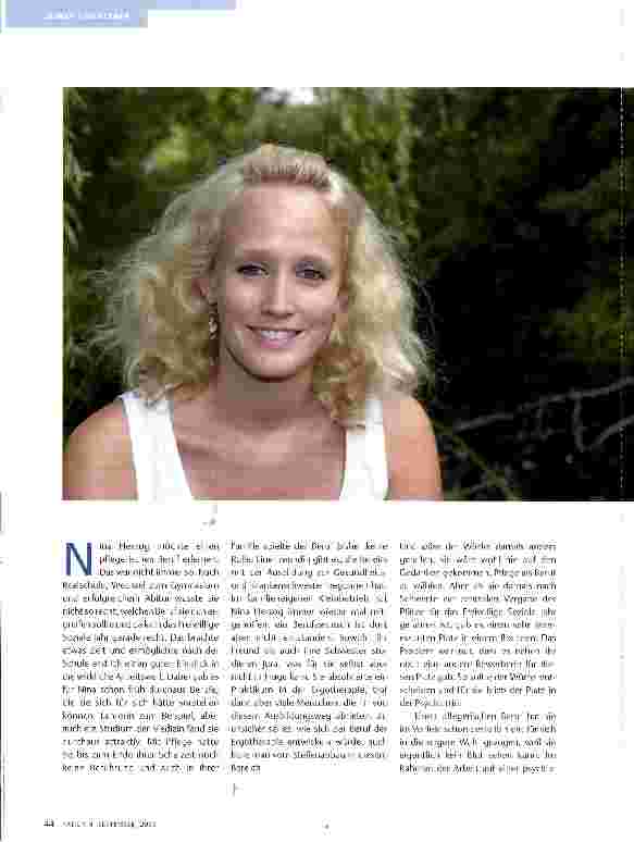 Vorschauseite 1: FROM NINA TO EXPERT