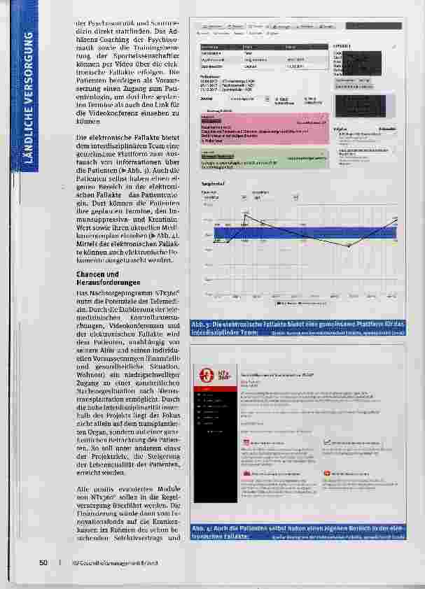 Vorschauseite 3: Das Nachsorgeprojekt NTX360