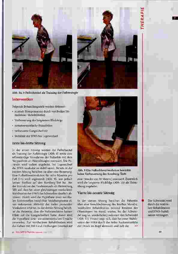 Vorschauseite 6: Vestibuläre Physiotherapie bei Morbus Menière
