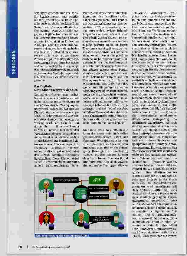 Vorschauseite 2: Patienten im Mittelpunkt digitaler Gesundheitsleistungen