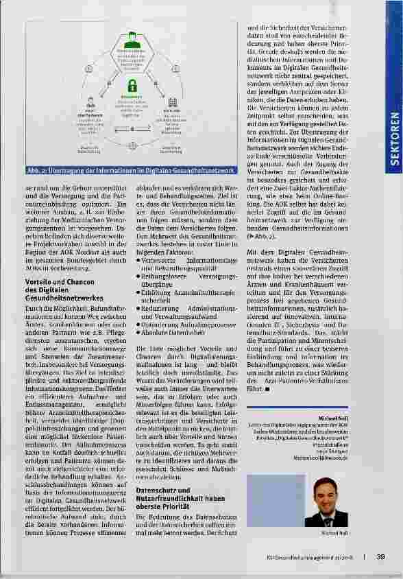 Vorschauseite 3: Patienten im Mittelpunkt digitaler Gesundheitsleistungen