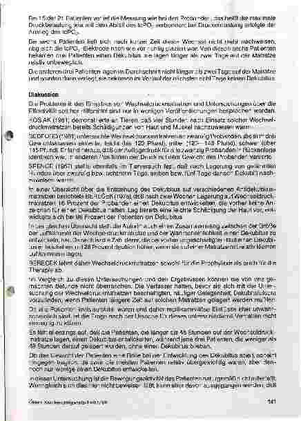 Vorschauseite 3: Wechseldruckmatratzen bei Intensivpflegepatienten