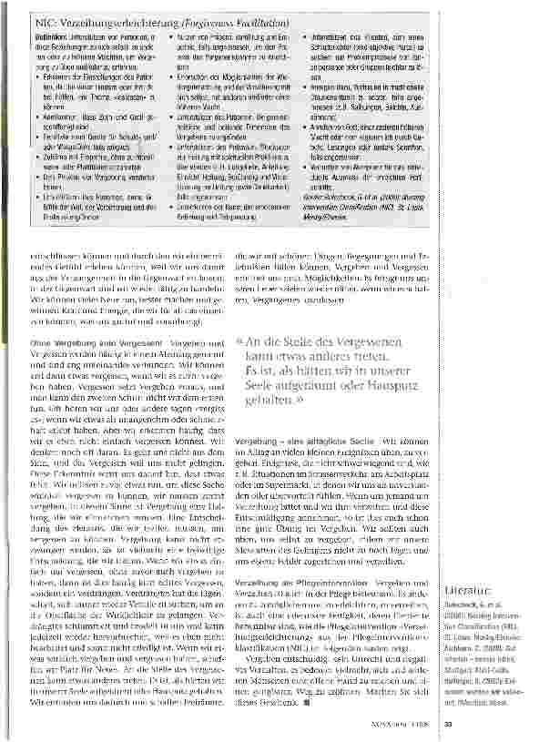 Vorschauseite 2: Vergeben und Vergessen