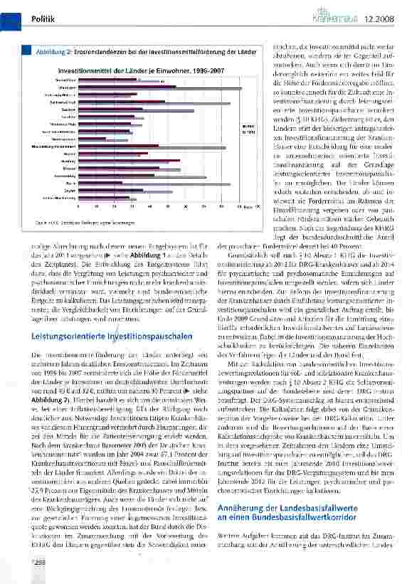 Vorschauseite 5: Parlamentarisches Verfahren für das Krankenhausfinanzierungsreformgesetz eröffnet