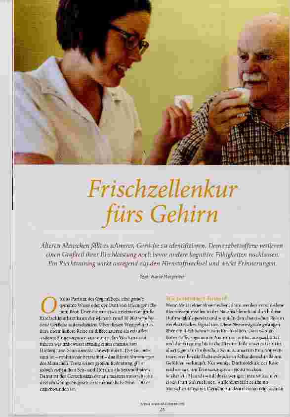 Vorschauseite 1: Frischzellenkur fürs Gehirn