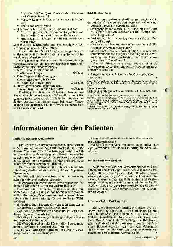 Vorschauseite 4: Information im Pflegedienst