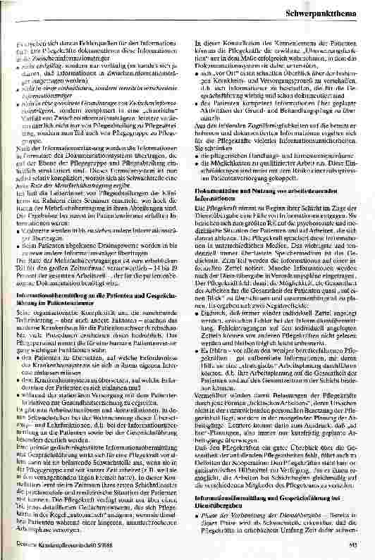 Vorschauseite 3: Zettelwirtschaft oder Dokumentationssystem