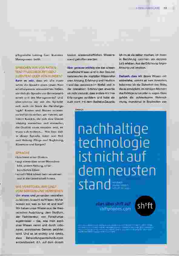 Vorschauseite 2: Sorge in verstehender Zuwendung