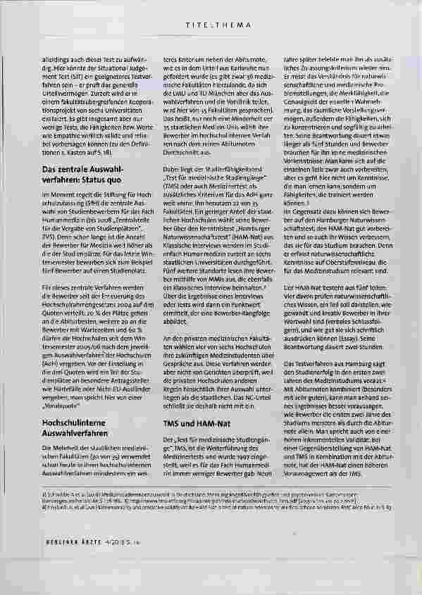 Vorschauseite 3: Wie geeignete Medizinstudierende finden?
