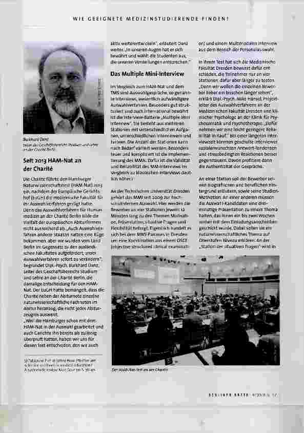 Vorschauseite 4: Wie geeignete Medizinstudierende finden?