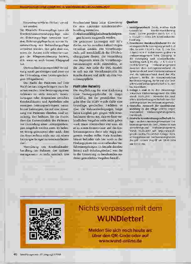 Vorschauseite 6: Aktuelle Gesetzliche Grundlagen zum Entlassmanagement nach Krankenhausbehandlung