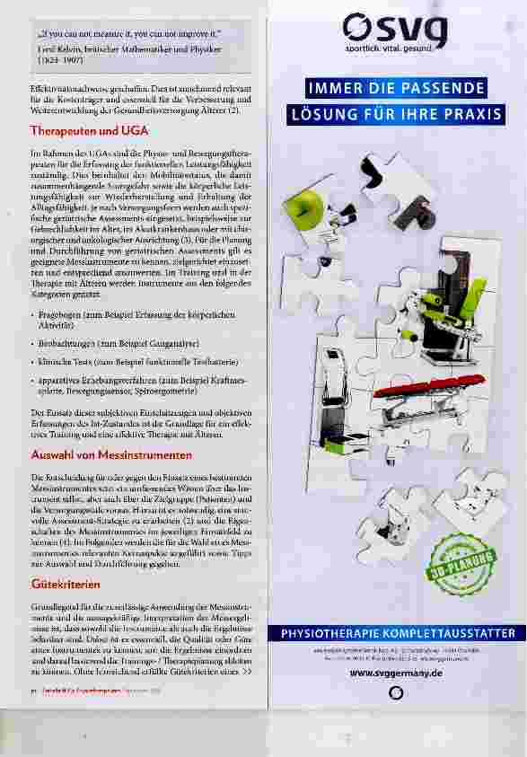 Vorschauseite 2: Assessments in der Geriatrie
