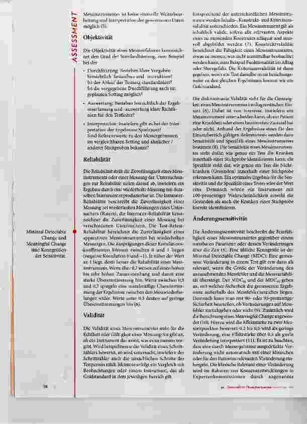 Vorschauseite 3: Assessments in der Geriatrie